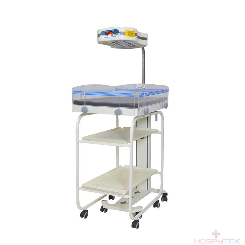 Neokraft Medical Pvt Ltd LED PHOTOTHERAPY STAND WITH TROLLEY Neo-210