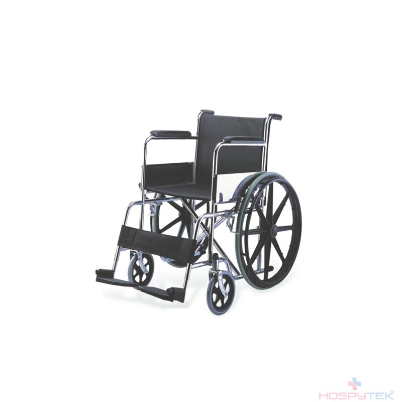 EASY CARE GROUP  AUTOMATIC  
STEEL WHEEL CHAIR EC-809-B 